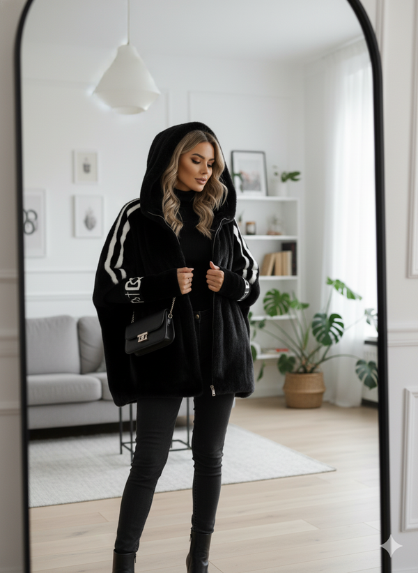 ÉCLAT™ –Manteau Fourrure Élégance d’Hiver™