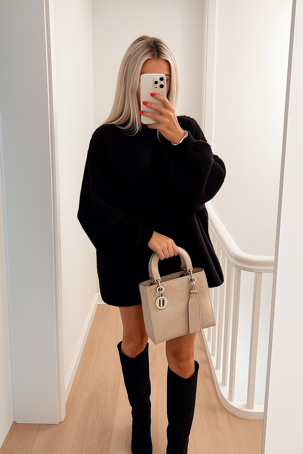 Monique | long col roulé doux