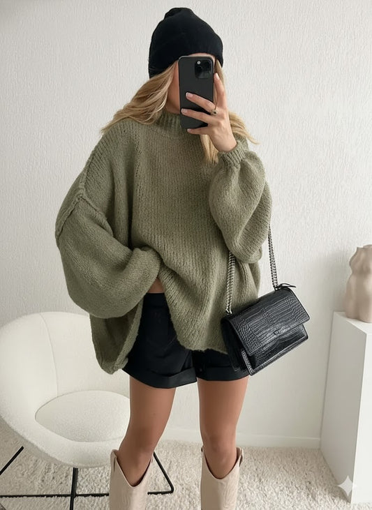 Monique | long col roulé doux